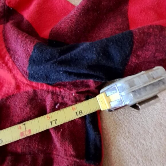 LARGE Flannel plaid button down tops, bundle of 3 - Picture 16 of 16